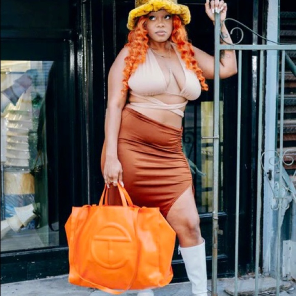 💼 Telfar LARGE Shopping Bag - Orange 💼